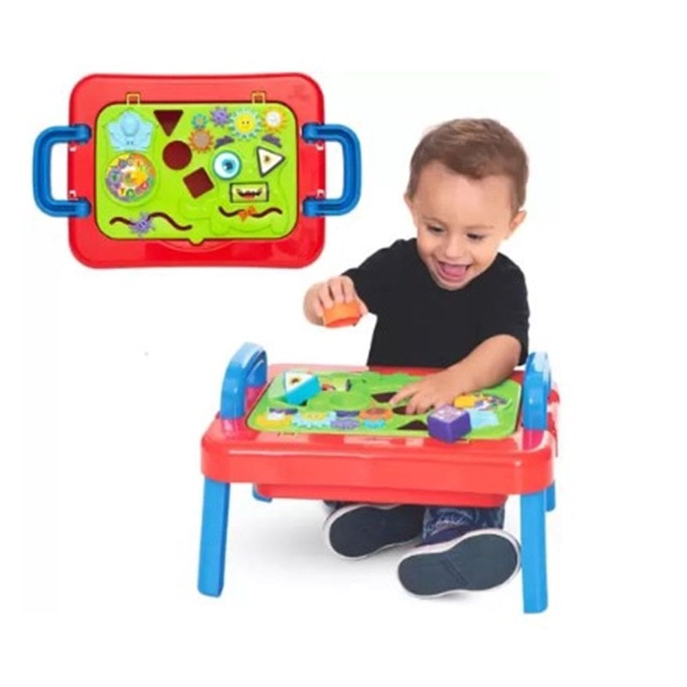 Mesa Didática Portátil Colorida Didática - Mercotoys
