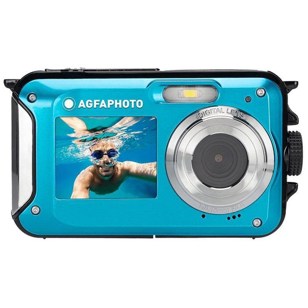Câmera Agfaphoto Realishot Wp8000 Waterproof Azul