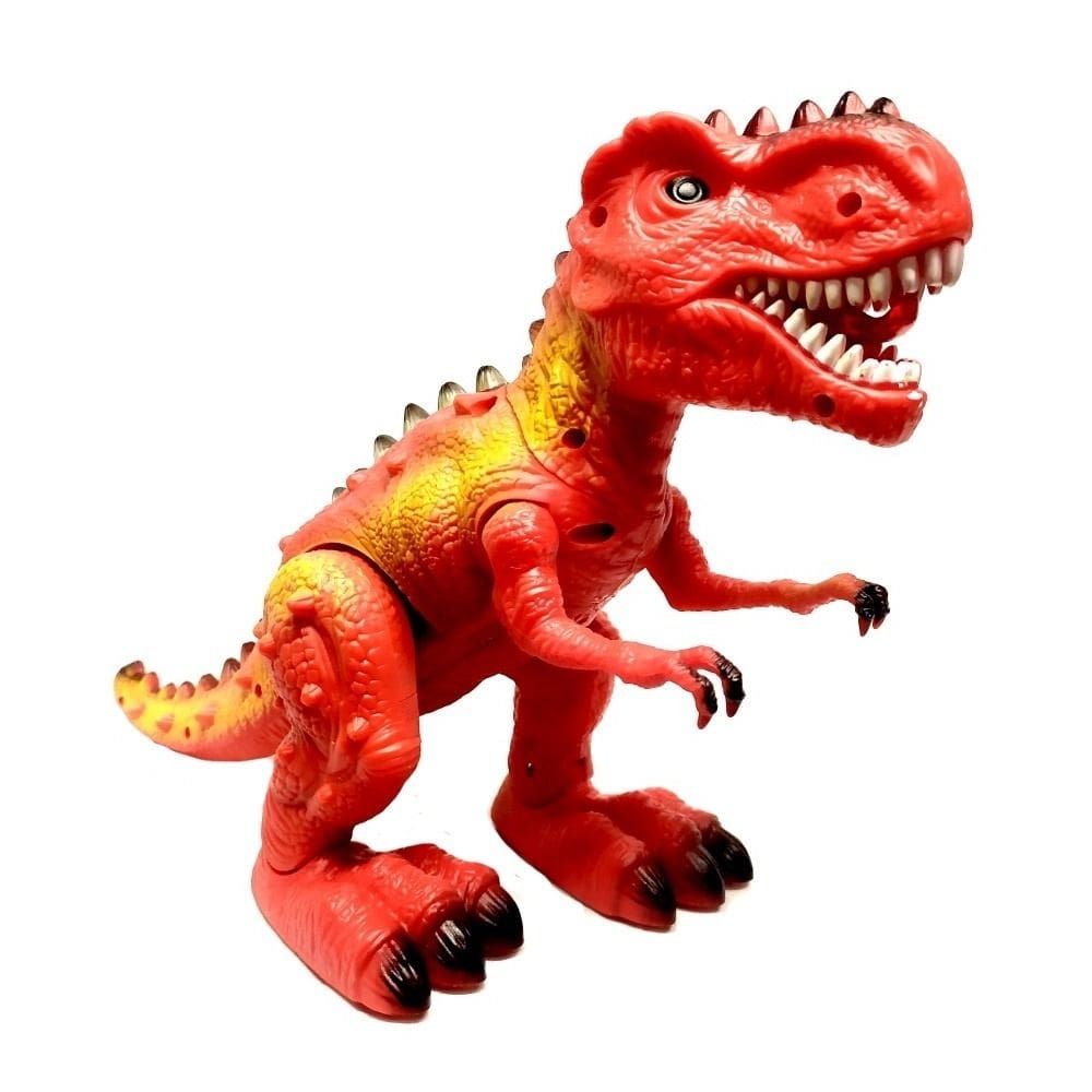 Dinossauro Jurassic Dino Rex Realista Movimento Som Luz Show