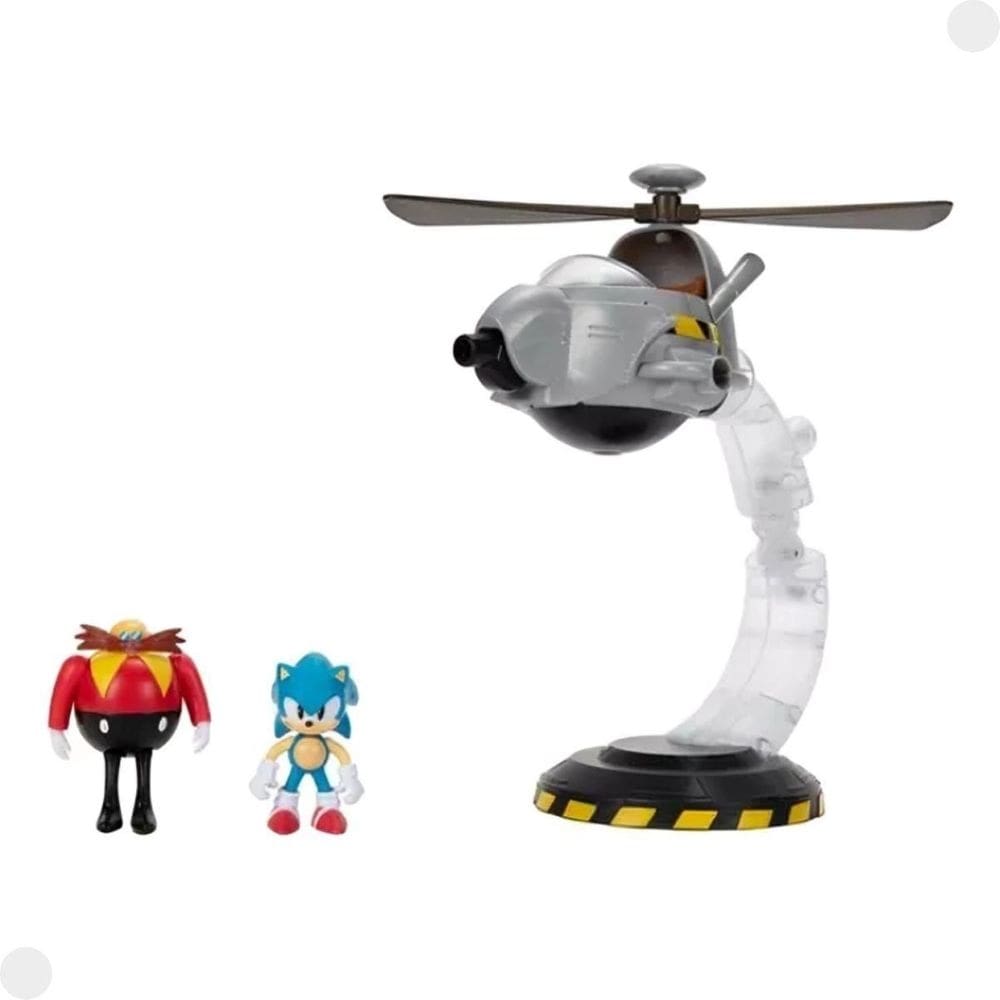 Playset Boneco De Batalha Eggman Mobile Sonic 004251 - Sunny