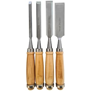 Kit de Formões 4 Peças Afiadas Ferramentas de Corte Multifuncional Fertak