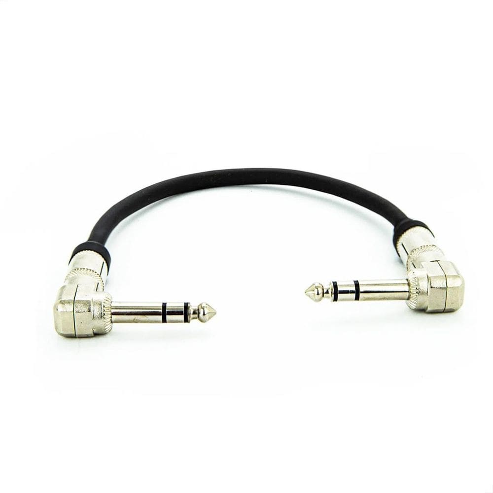 Cabo p10 90º x p10 90º estereo - 2 mt