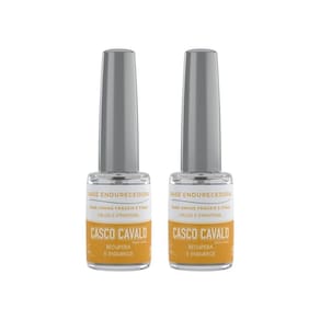 Casco de cavalo trop care endurecedora 8ml - kit com 2un