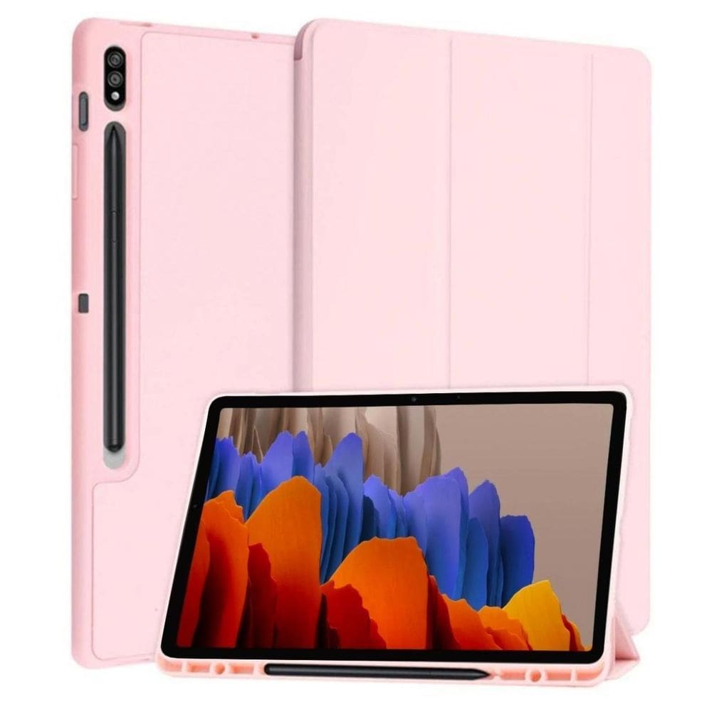 Capa slot p caneta tpu para samsung tab s7 11 t870 t875 2020