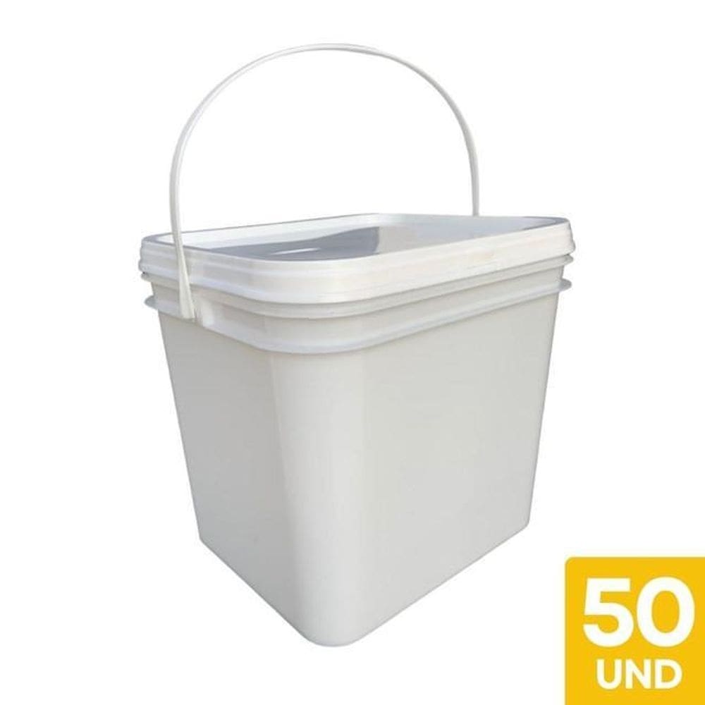 Galão 3.6l tampa com lacre - 50 pçs