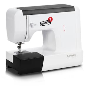 Máquina de costura mecânica bernette london 3 - bernina