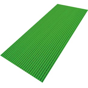 Passadeira Emborrachado Antiderrapante 4 Metros x 45cm Verde