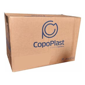 Copo plástico descartável café 50 ml branco - 5.000un