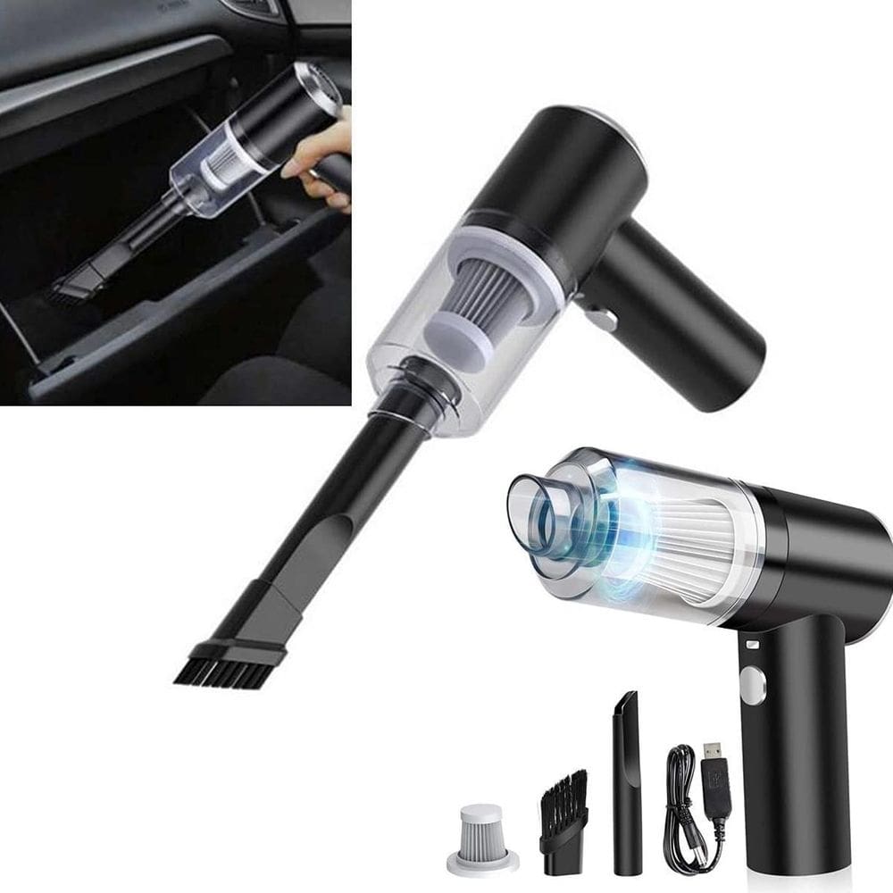 Aspirador portátil sem fio automotivo potente recarregável