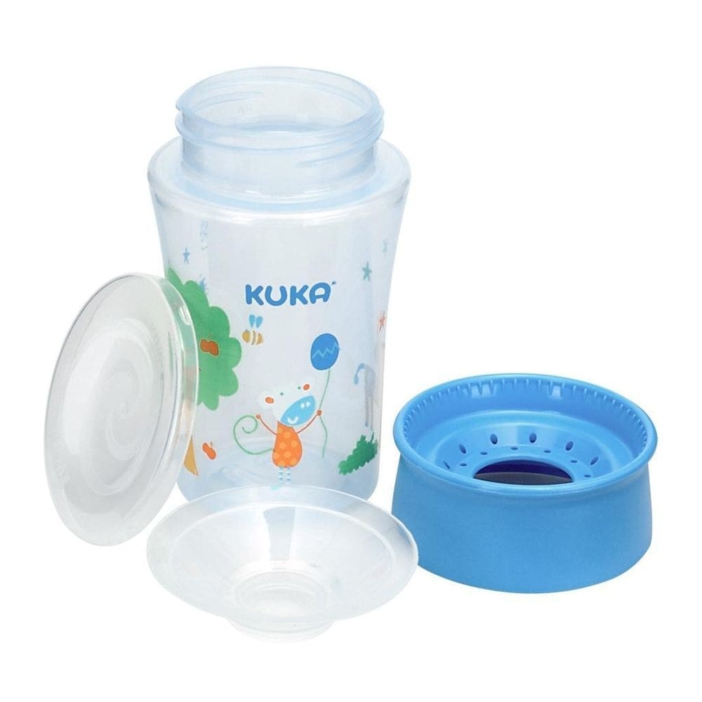Copo 360º Antivazamento Fácil De Beber Infantil Kuka-Azul