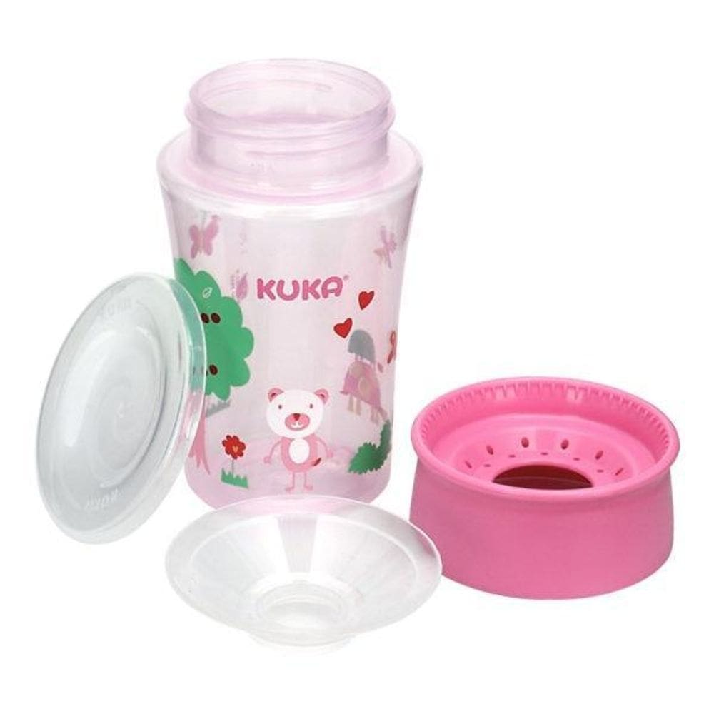 Copo 360º Antivazamento Fácil De Beber Infantil Kuka-Rosa