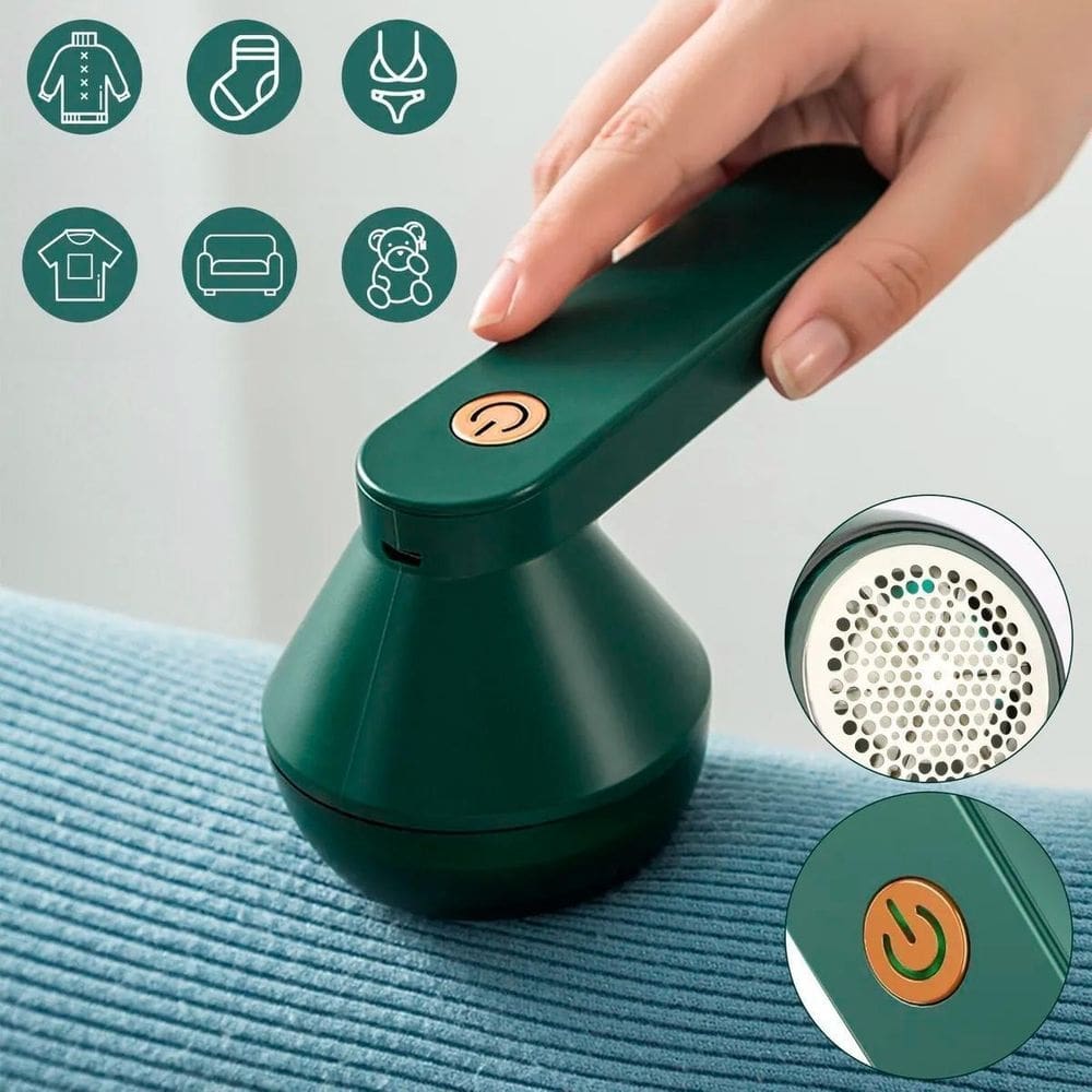 Dispositivo elétrico remover bolinhas de roupa recarregável