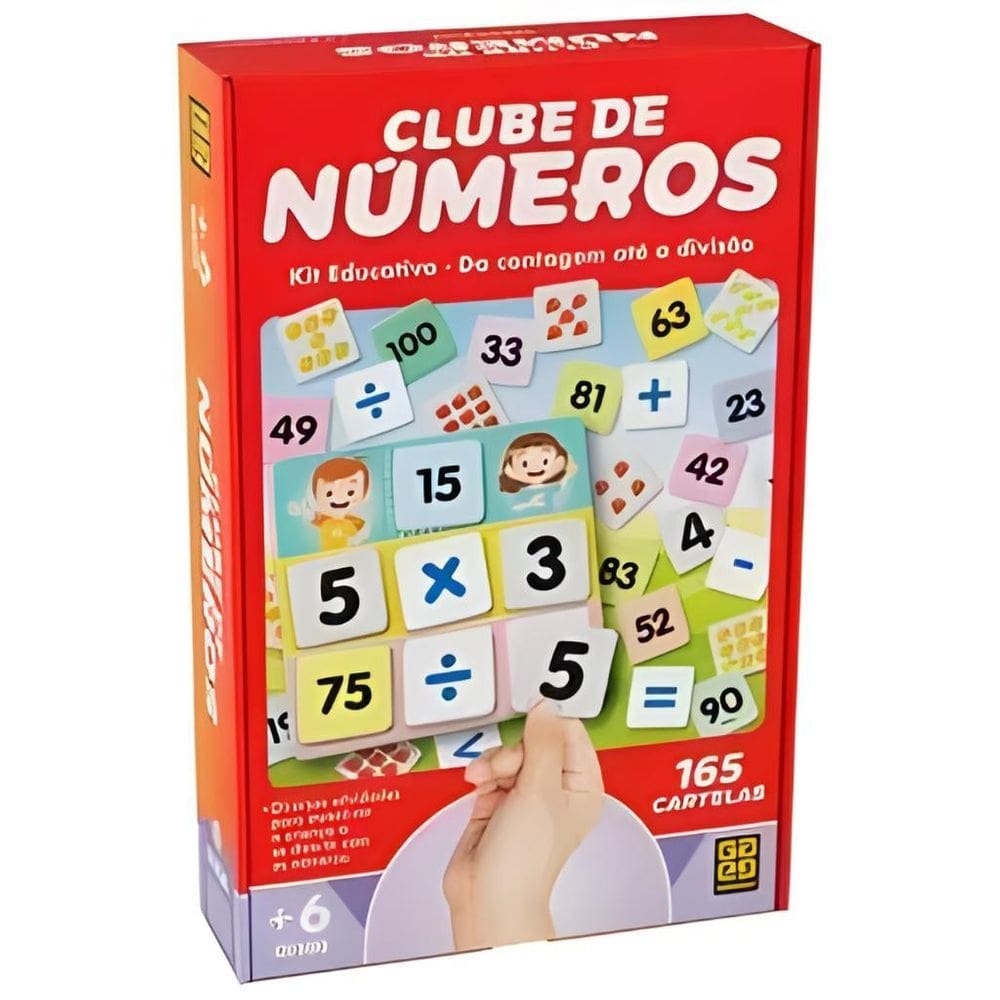Jogo Clube De Números 04393 - Grow