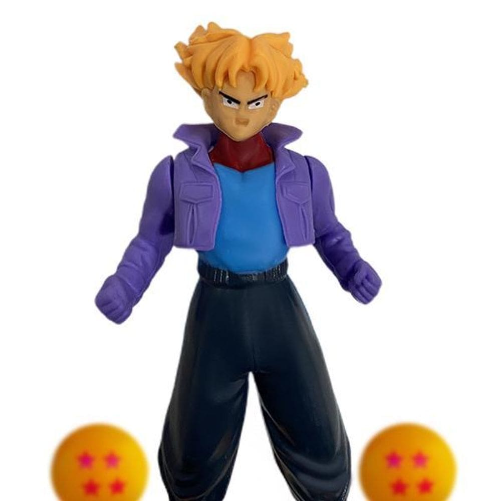 Trunks ssj dbz: colecionável + 2  de dragão