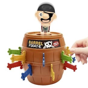Jogo Infantil Espeta Pirata Barril Grande Castela Brasil