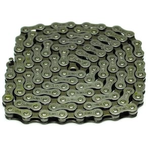 Corrente Fina Kmx Semi-Index Hv500 6/7V 116 Cinza/Marrom