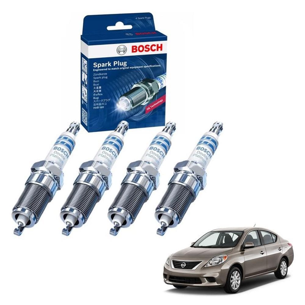 Jogo vela bosch nissan versa 1.6 16v 2012 2013 2014 2015 16