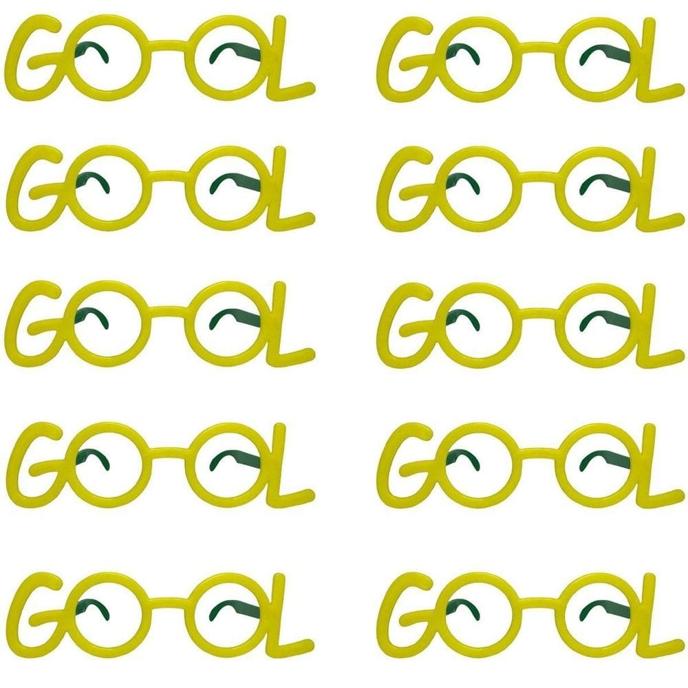 Kit 64 óculos gool do brasil para a