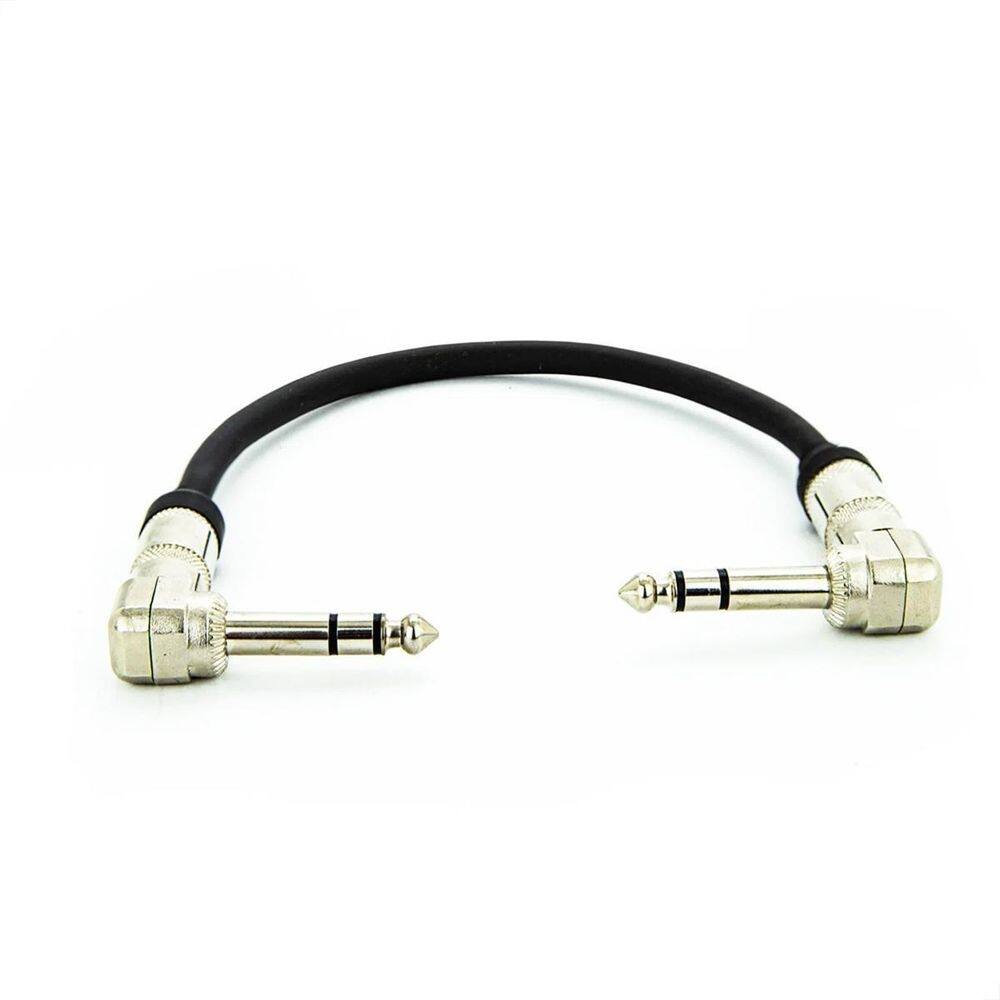Cabo p10 90º x p10 90º estereo - 5 mt