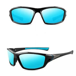 Óculos de sol masculino polarizado espelhado esportivo s5