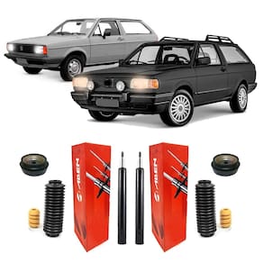 Amortecedor e kit suspensão dianteira parati 1993 1994 1995