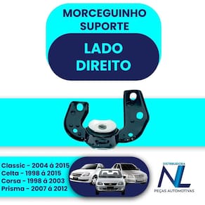 Suporte da barra tensora morceguinho l.d celta corsa prisma