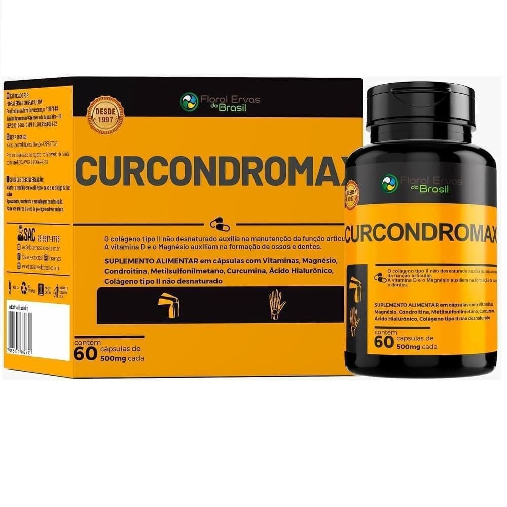 Curcondromax 60 Caps 500Mg Floral Ervas