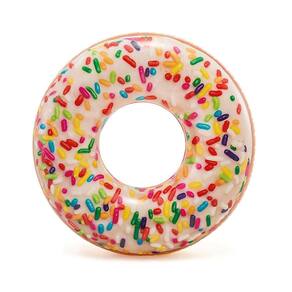 Bóia Inflável Redonda Donut Granulado Intex 56263