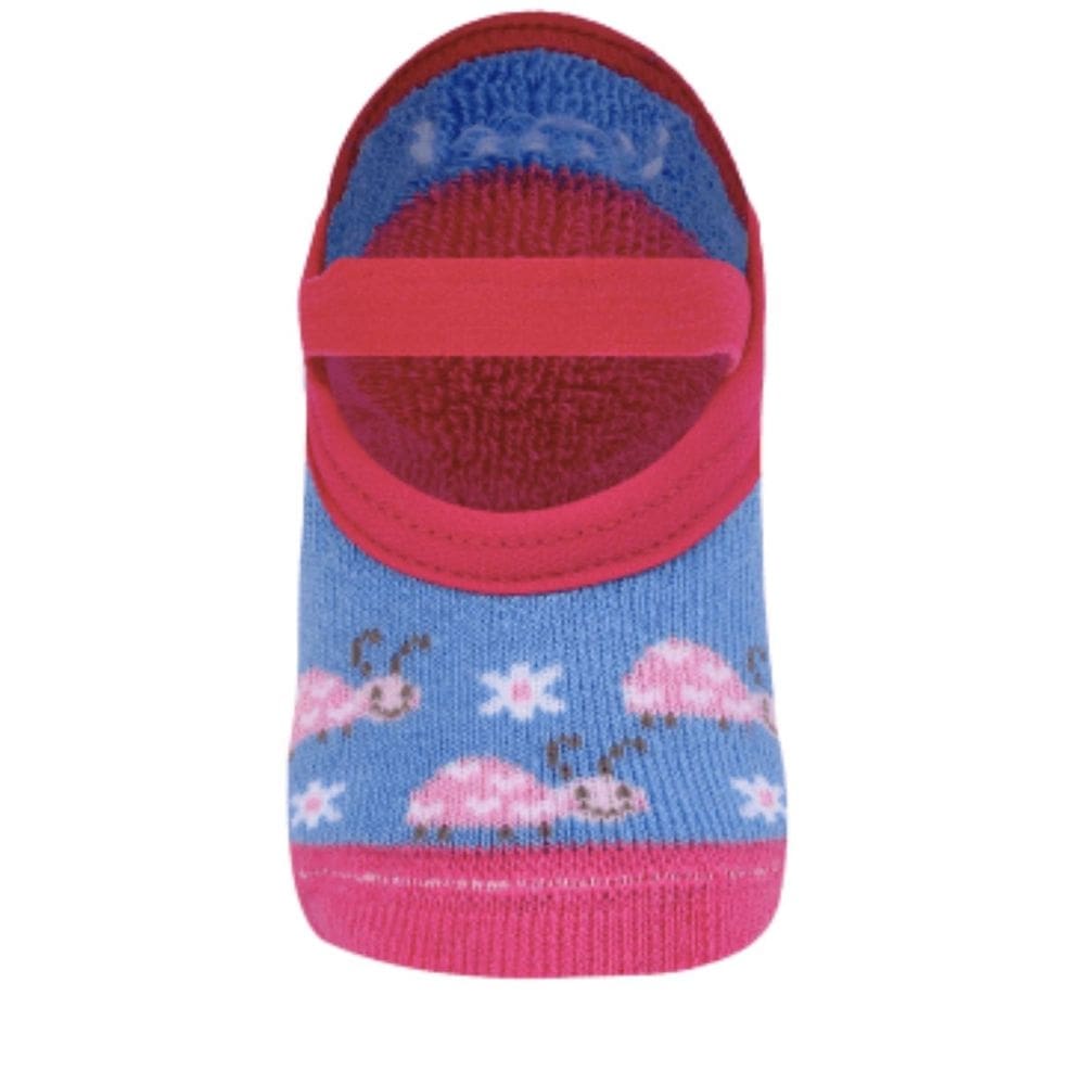 Meia Sapatilha Infantil Menina Baby Recém Nascida Anti Derrapante Trifil T1004i