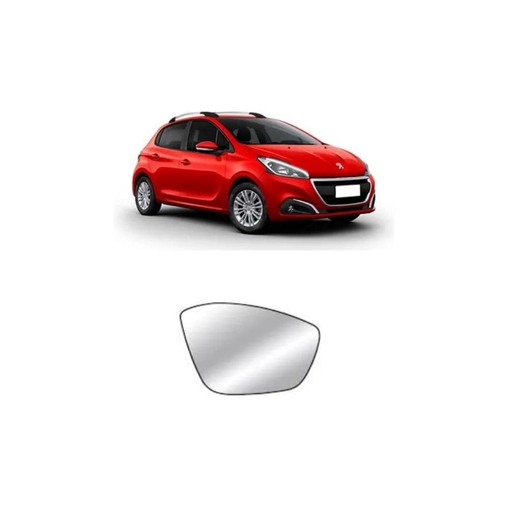 Lente retrovisor peugeot 208 2014 2015 2016 2017 2018 l/di