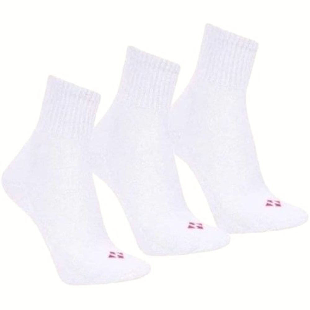 Kit Meia 3 Pares Feminina Cano Longo Algodão Hoahi 004howl