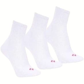 Kit Meia 3 Pares Feminina Cano Longo Algodão Hoahi 004howl