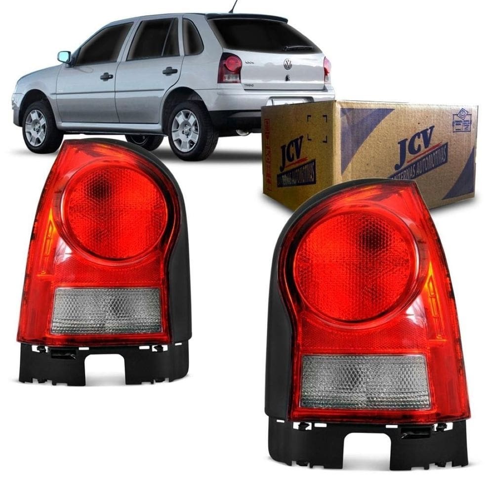 Par sinaleira farol traseiro gol g4 fume 2006 a 2011-