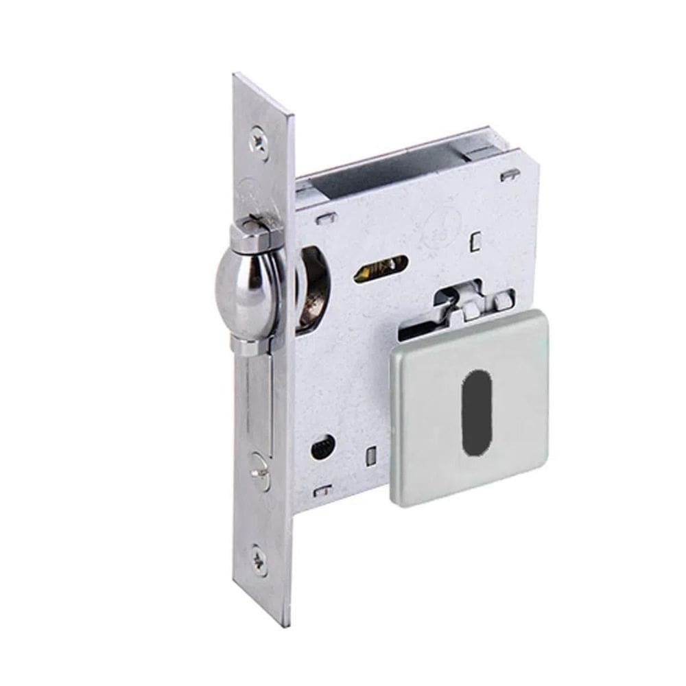 Fechadura externa rolete 4110 45mm inox escovado arouca