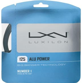 Corda Luxilon Alu Power 1.25 Prata Set 12Mts