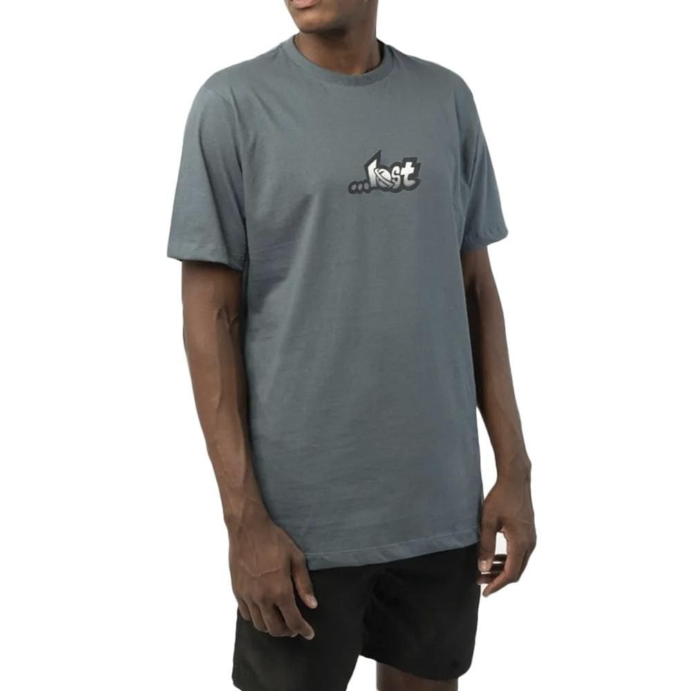 Camiseta Lost Surfboards SM24 Masculina Verde Ardosia