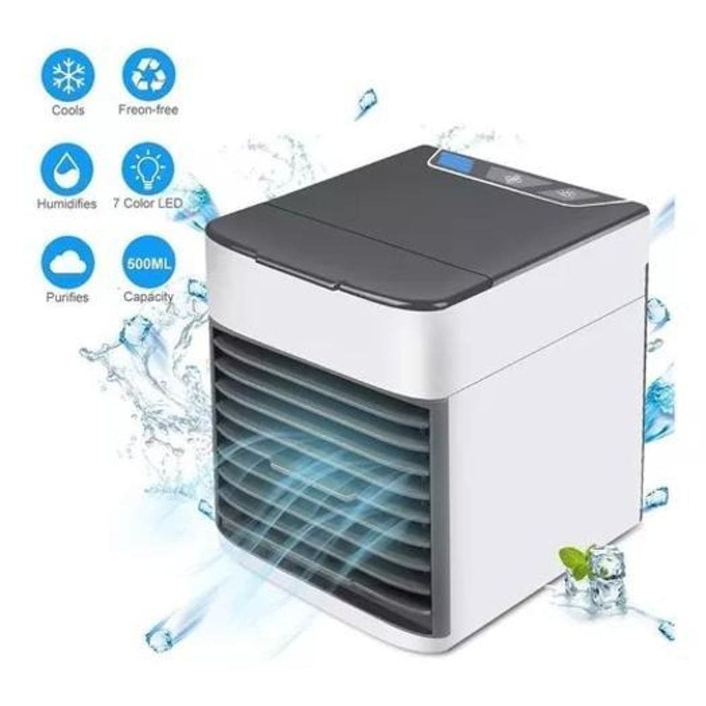 Frio à mão: mini ar condicionado climatizador ar frio
