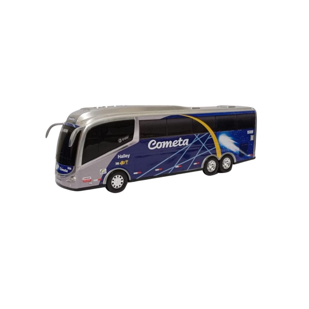 Brinquedo ônibus em miniatura cometa 48cm