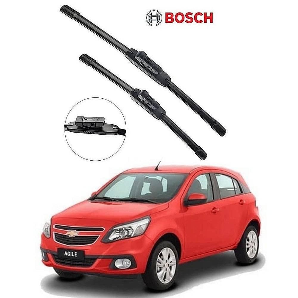 Palheta para-brisa agile 2012/2014 bosch aerofit