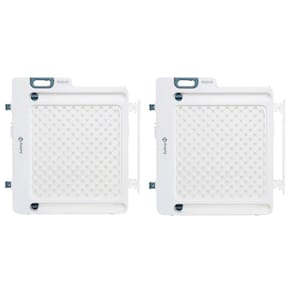 Kit 2 Grades De Porta Stop Gate White - Safety 1St