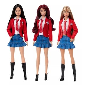 Kit 3 Bonecas Barbie RBD Rebelde Mia Lupita Roberta Mattel