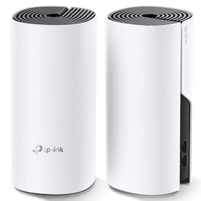 Roteador Mesh Wi-Fi 5 Gigabit Dualband AC1200 TPLink Deco M4 2-Pack, Até 250m², Até 1167 MBPS, Até 100 Dispositivos