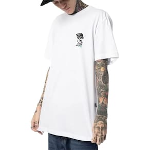 Camiseta Lost Don`t Follow Me SM24 Masculina Branco