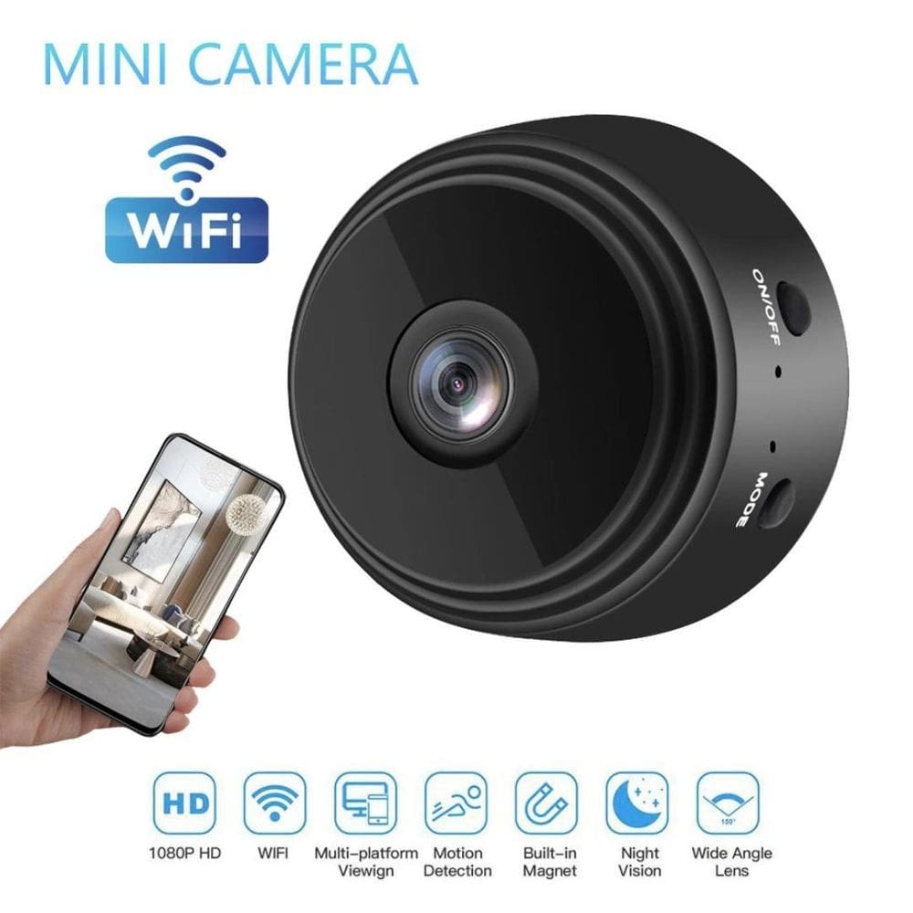 Câmera de vigilância mini definição wireless