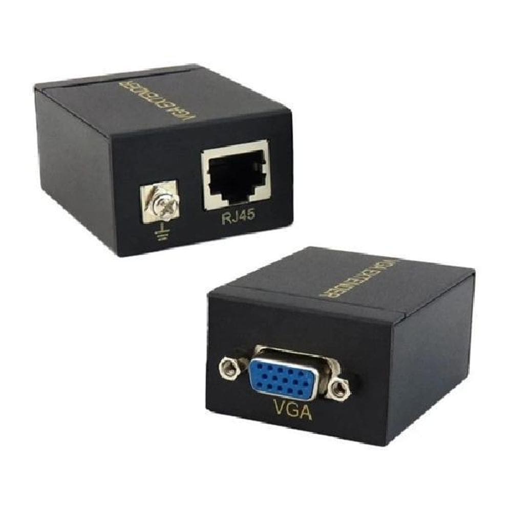 Extensor de sinal vga rede ate 60m lan rj45 knup kp-hm004