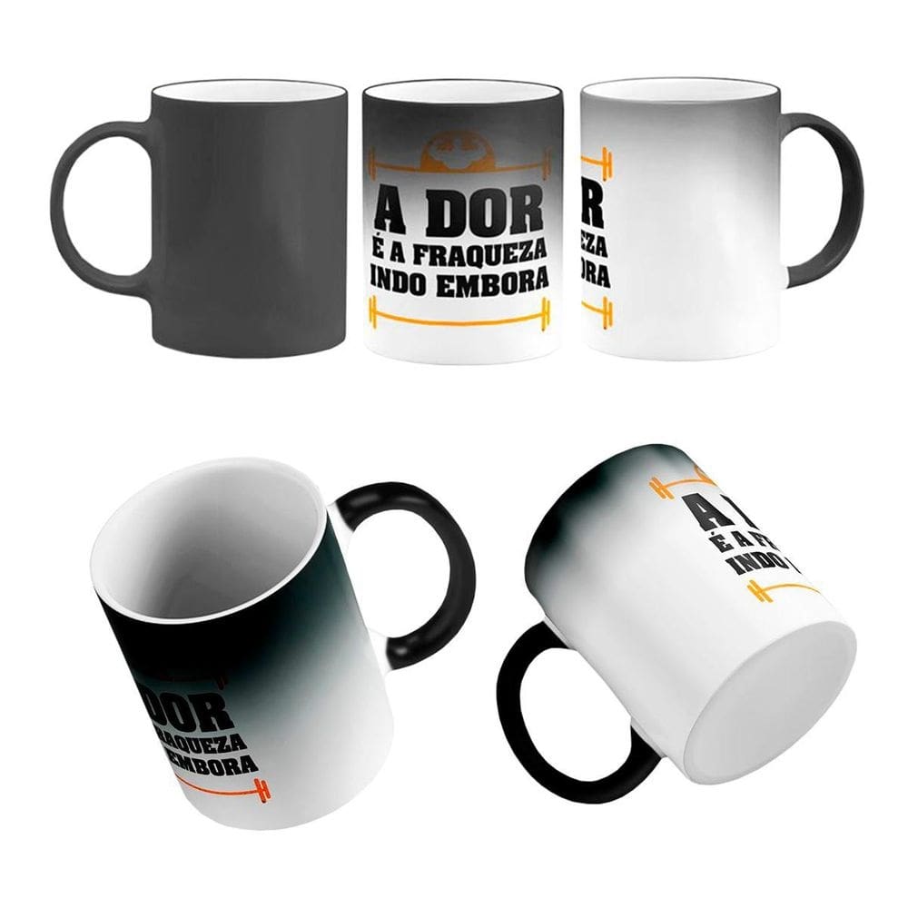 Caneca mágica dor é fraqueza indo embora monstro academia