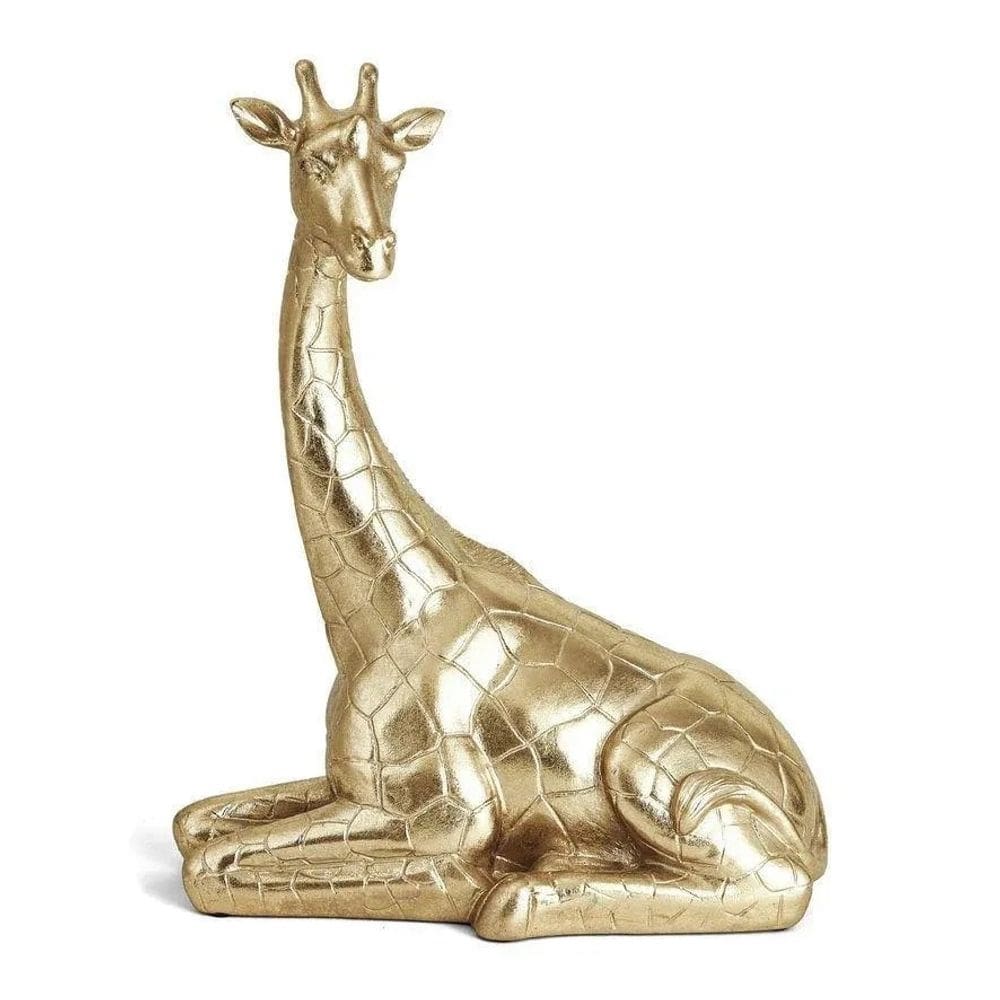 Escultura Girafa Em Polirresina