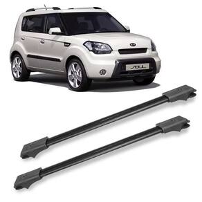 Travessa rack de teto larga kia soul 2010 ate 2018 bagageiro