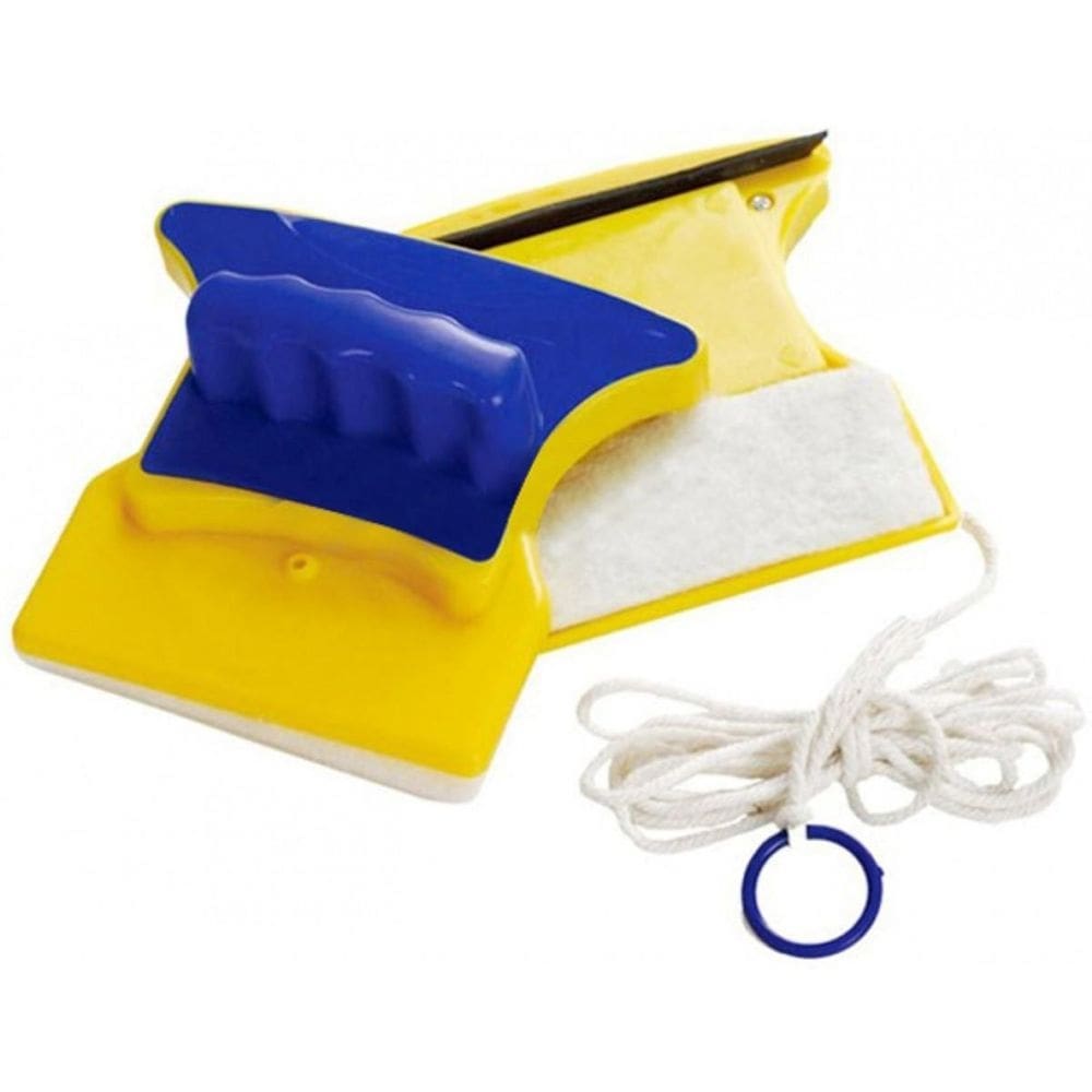 Limpador magnetico limpa vidro janela aquario limpeza