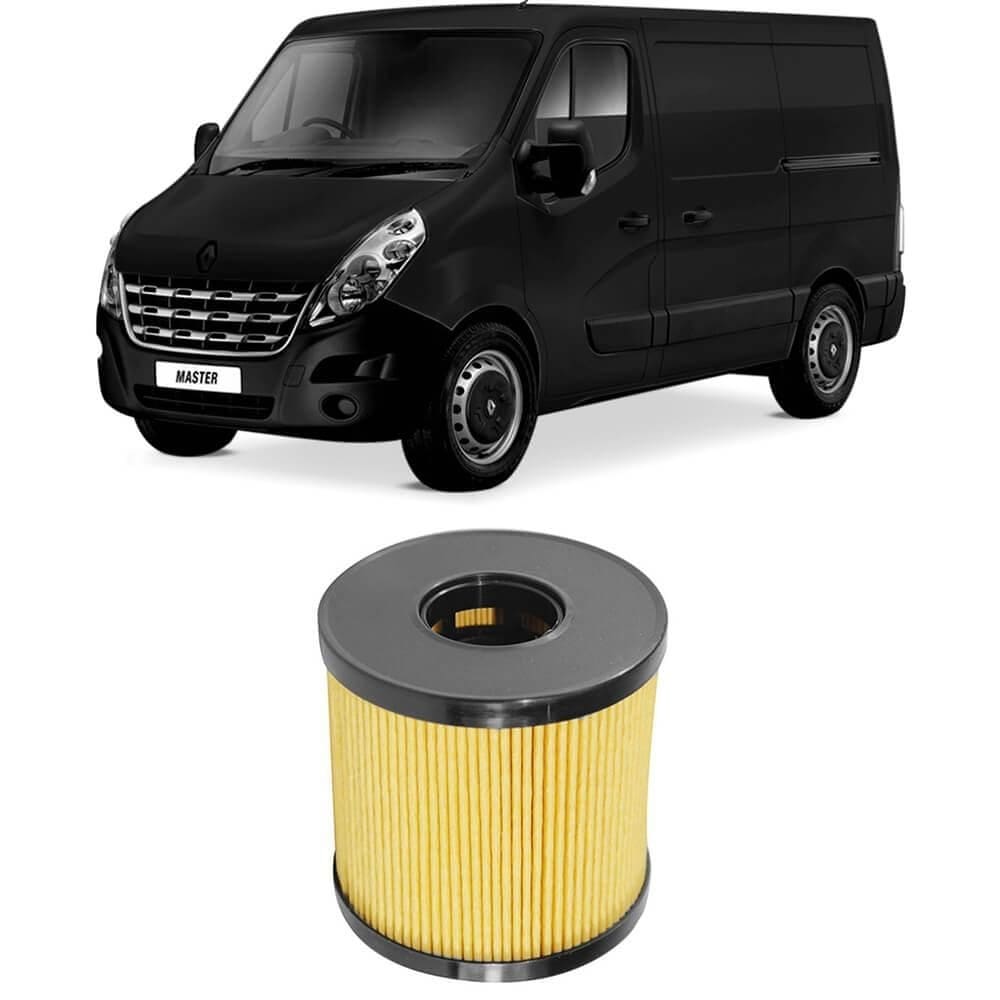 Filtro Óleo Master 2.5 16V 2004 a 2013 Diesel Metal Leve